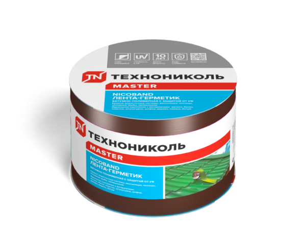 коричневый 10 м х 10 см