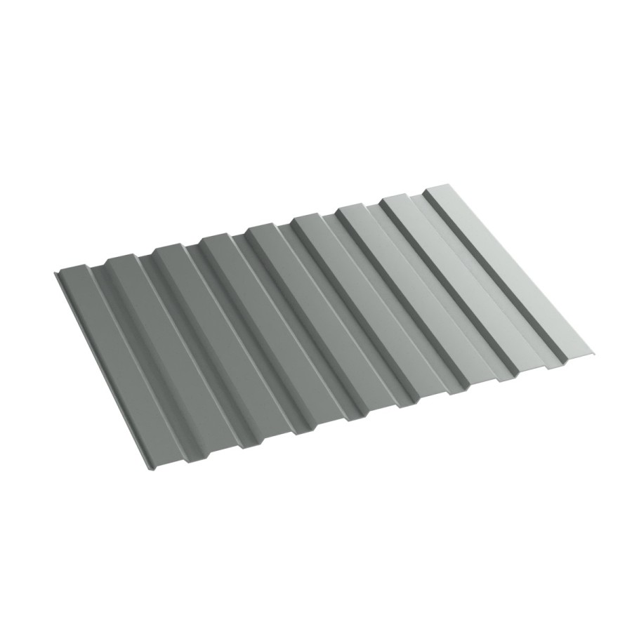 Профнастил МП-10 А_ПЭ-01 Standart_RAL7005